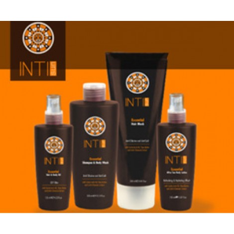 ALFAPARF СЛЪНЦЕЗАЩИТЕН ПРОМО ПАКЕТ ЗА КОСА И ТЯЛО  INTI SUN ESSENTIAL ШАМПОАН ЗА КОСА И ТЯЛО 300МЛ ПОДХРАНВАЩА МАСКА ЗА СЛЕД СЛЪНЦЕ 250МЛ СЛЪНЦЕЗАЩИТНО СПРЕЙ-ОЛИО ЗА КОСА И ТЯЛО 125МЛ  ХИДРАТИРАЩ И ОСВЕЖАВАЩ СПРЕЙ ЛОСИОН ЗА ТЯЛО ЗА СЛЕД СЛЪНЦЕ 